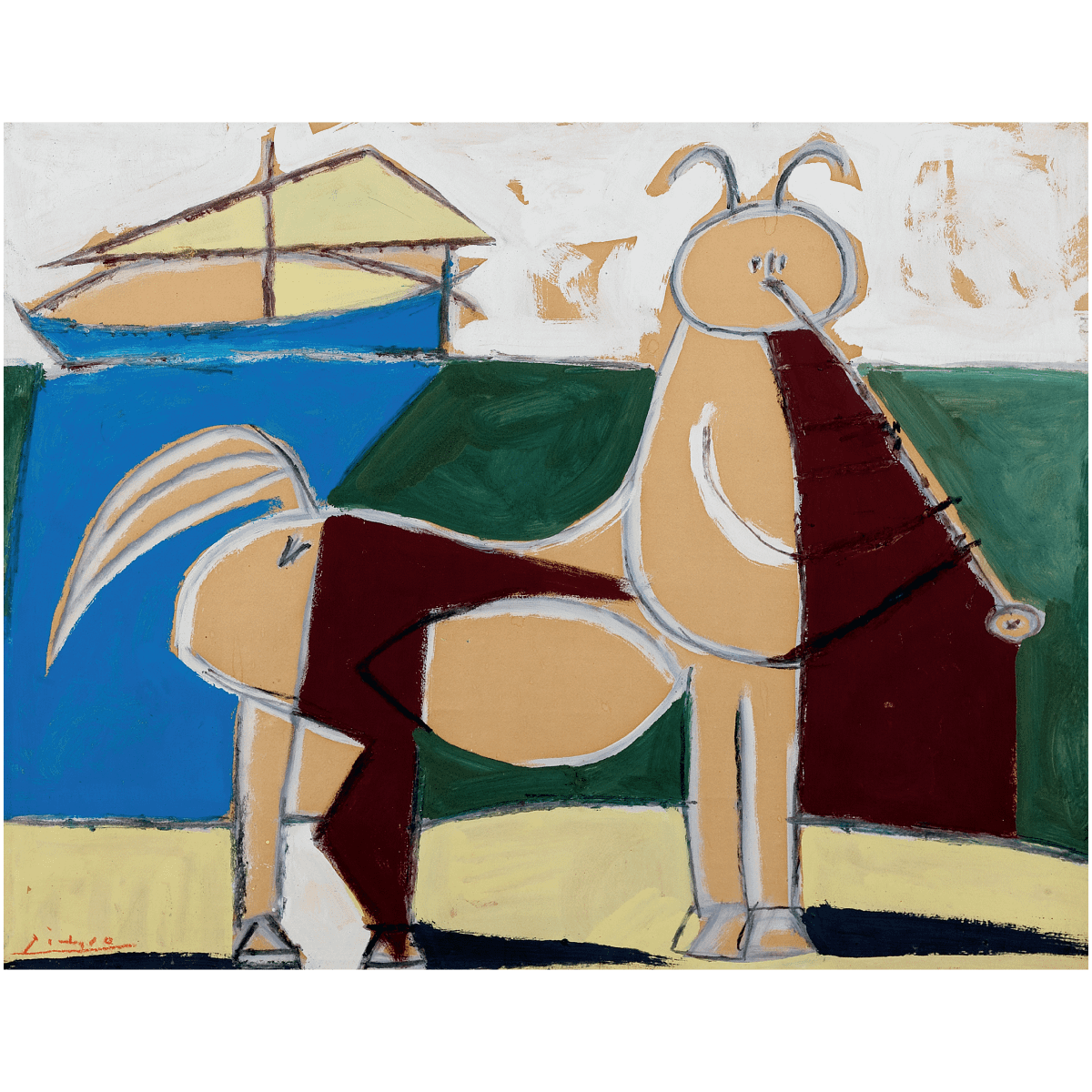 Centaurul și corabia / The Centaur and the Ship, 1946 / Musée Picasso, Antibes © Succession Picasso, 2026
